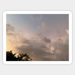 Sunset Clouds Sticker